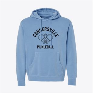 Connersville Florida Pickleball Pigment-Dyed Hoodie