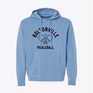 Boltonville Vermont Pickleball Pigment-Dyed Hoodie