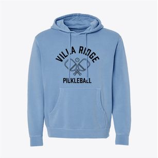 Villa Ridge Oregon Pickleball Pigment-Dyed Hoodie