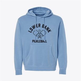 Lower Bank New Jersey Pickleball Pigment-Dyed Hoodie