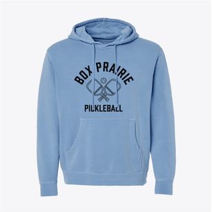 Box Prairie Colorado Pickleball Pigment-Dyed Hoodie