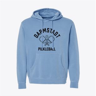 Darmstadt Indiana Pickleball Pigment-Dyed Hoodie