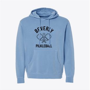 Beverly West Virginia Pickleball Pigment-Dyed Hoodie