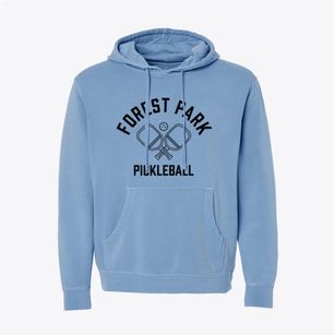 Forest Park Georgia Pickleball Pigment-Dyed Hoodie