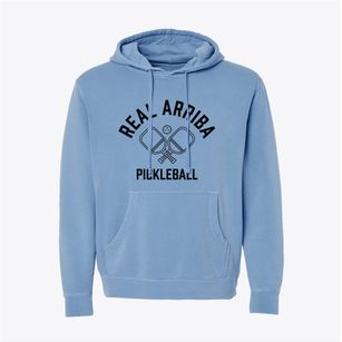 Real Arriba Puerto Rico Pickleball Pigment-Dyed Hoodie
