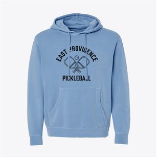 East Providence Pennsylvania Pickleball Pigment-Dyed Hoodie