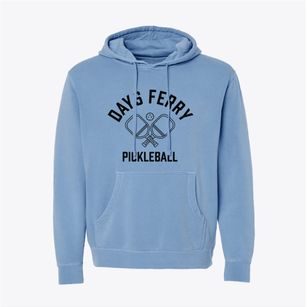 Days Ferry Maine Pickleball Pigment-Dyed Hoodie