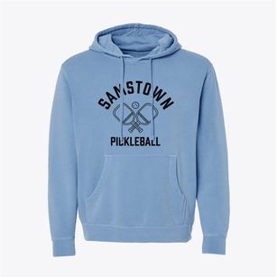 Samstown Louisiana Pickleball Pigment-Dyed Hoodie