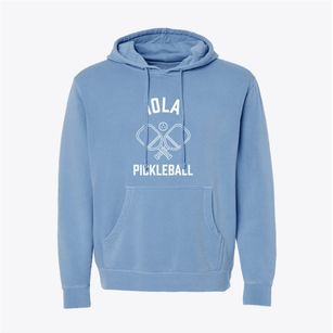 Iola Pennsylvania Pickleball Pigment-Dyed Hoodie