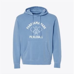 Panorama Park Iowa Pickleball Pigment-Dyed Hoodie