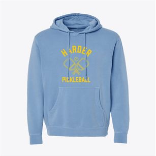 Harder Washington Pickleball Pigment-Dyed Hoodie