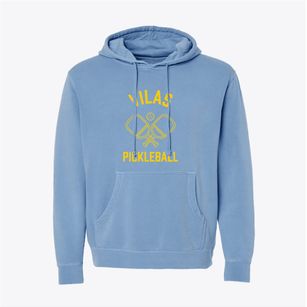 Vilas Wisconsin Pickleball Pigment-Dyed Hoodie
