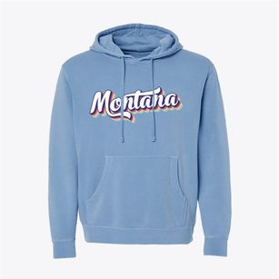  Montana Retro Candy Vibes Pigment-Dyed Hoodie