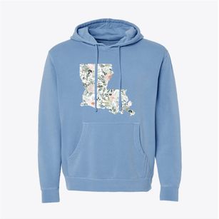  Louisiana Spring Dream Pigment-Dyed Hoodie