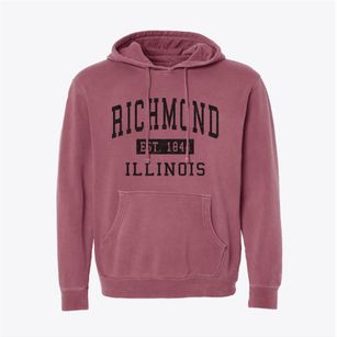 Richmond Illinois Classic Established Pigment-Dyed Hoodie