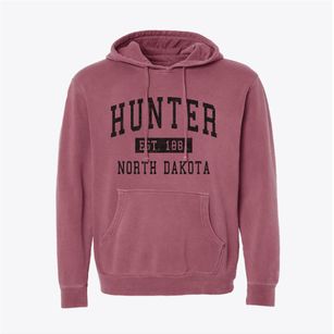 Hunter North Dakota Classic Established Pigment-Dyed Hoodie