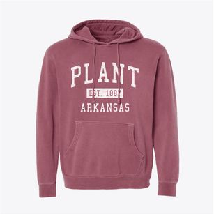 Plant Arkansas Classic Established Pigment-Dyed Hoodie