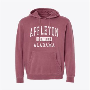 Appleton Alabama Classic Established Pigment-Dyed Hoodie