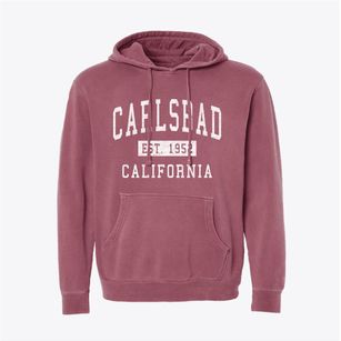 Carlsbad California Classic Established Pigment-Dyed Hoodie