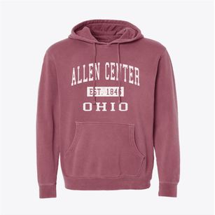 Allen Center Ohio Classic Established Pigment-Dyed Hoodie