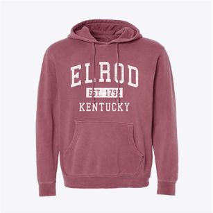 Elrod Kentucky Classic Established Pigment-Dyed Hoodie