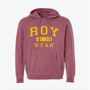 Roy Utah Classic Established Pigment-Dyed Hoodie
