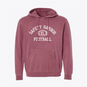 Safety Harbor Disiplinary Program Classic Football Pigment-Dyed Hoodie