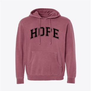 Hope Christian School Varsity Arch Pigment-Dyed Hoodie