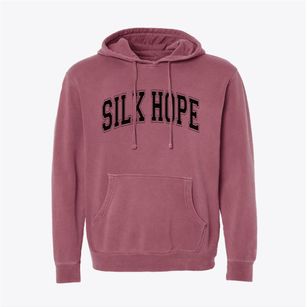 Silk Hope Elementary School Varsity Arch Pigment-Dyed Hoodie
