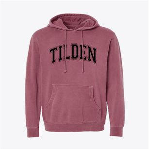 Tilden Elementary School Varsity Arch Pigment-Dyed Hoodie