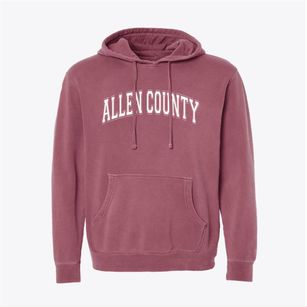Allen County Vocational Education Varsity Arch Pigment-Dyed Hoodie