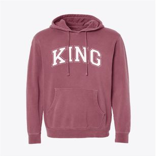 Martin Luther King High School Varsity Arch Pigment-Dyed Hoodie