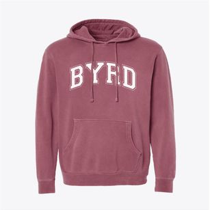 Byrd Middle School Varsity Arch Pigment-Dyed Hoodie