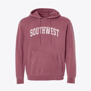 Southwest Elementary School Varsity Arch Pigment-Dyed Hoodie