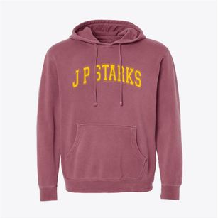J P Starks Elementary School Varsity Arch Pigment-Dyed Hoodie