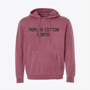 Poplar-cotton Center California Classic Block Pigment-Dyed Hoodie