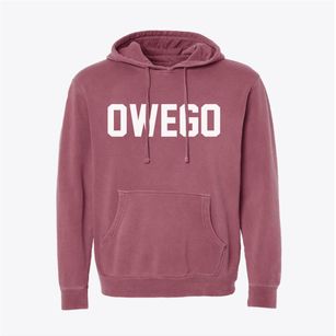 Owego New York Classic Block Pigment-Dyed Hoodie