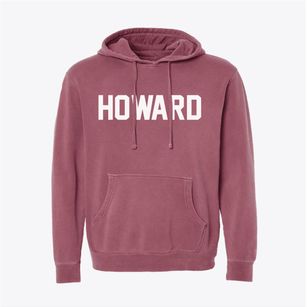 Howard Ohio Classic Block Pigment-Dyed Hoodie