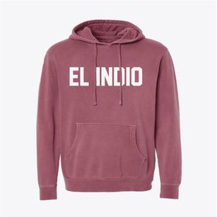 El Indio Texas Classic Block Pigment-Dyed Hoodie