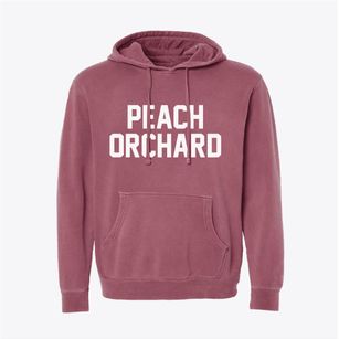 Peach Orchard Arkansas Classic Block Pigment-Dyed Hoodie