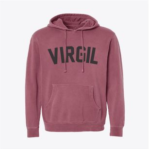 Virgil Kansas Classic Curve Pigment-Dyed Hoodie