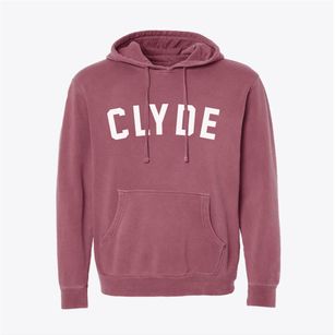 Clyde Ohio Classic Curve Pigment-Dyed Hoodie