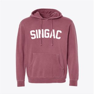 Singac New Jersey Classic Curve Pigment-Dyed Hoodie