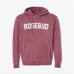 Rosebud Texas Classic Curve Pigment-Dyed Hoodie