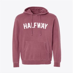 Halfway Maryland Classic Curve Pigment-Dyed Hoodie