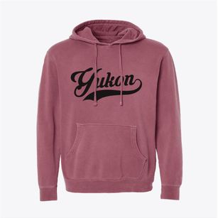 Yukon Oklahoma Vintage Team Pigment-Dyed Hoodie