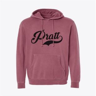 Pratt West Virginia Vintage Team Pigment-Dyed Hoodie