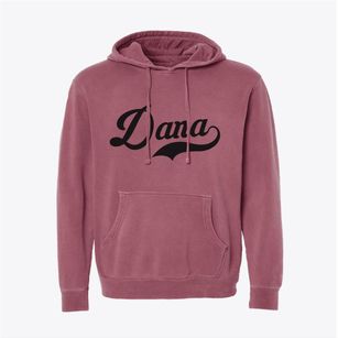 Dana Indiana Vintage Team Pigment-Dyed Hoodie