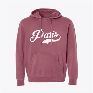 Paris New York Vintage Team Pigment-Dyed Hoodie