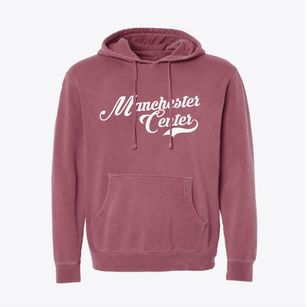 Manchester Center Vermont Vintage Team Pigment-Dyed Hoodie